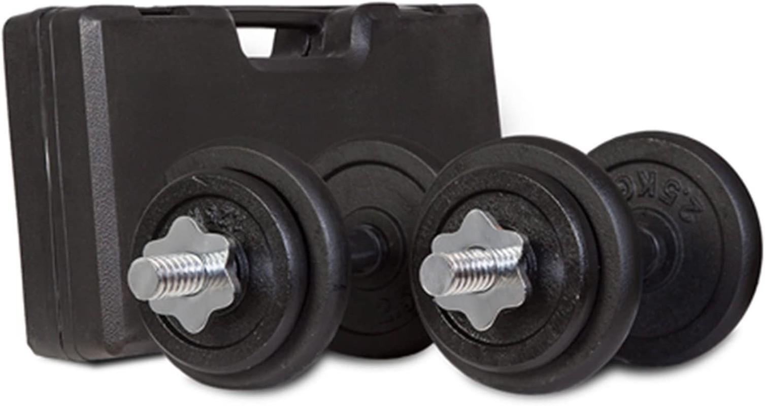 Cortex 20Kg Dumbbell Weight Set with Case Weight Training Exercise Workout Fitness Gym Strength