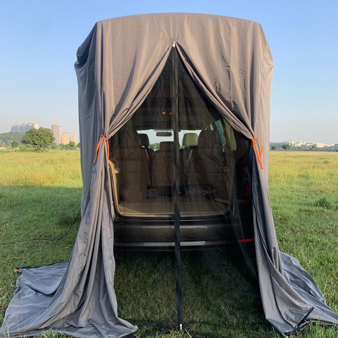 SUV Tent Van Camping Nomadic Camper Sleeping Take Shower or Change Clothes in Vehicle Water-Repellent and Lightweight Portable Bag Set up Size: L.W.H: 148X148X230 Centimeters