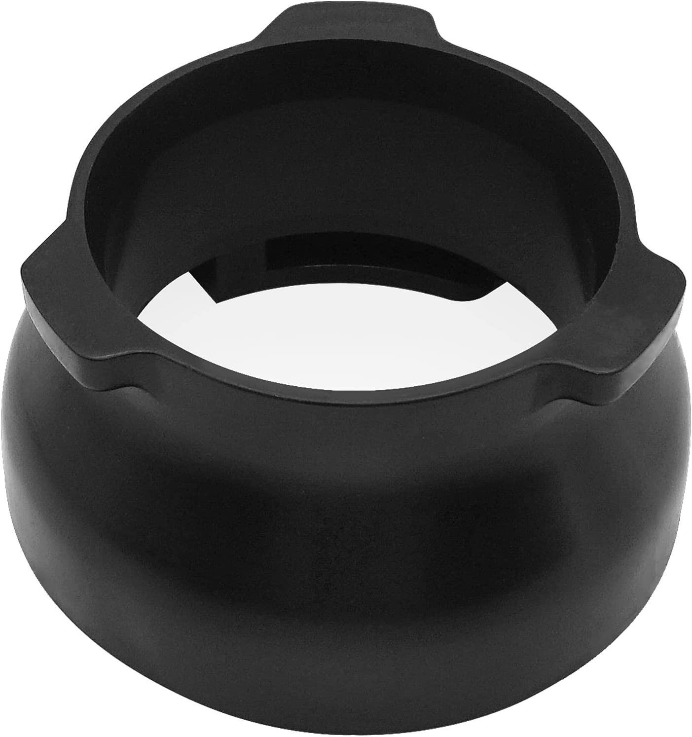 Coffee Dosing Funnel 54Mm Espresso Coffee Accessrioes for Breville Portafilter Hands-Free Black (Patent Registered)