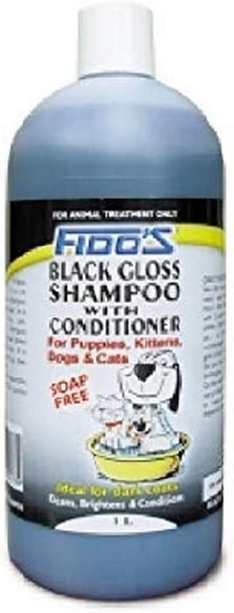 FIDO’S BLACK GLOSS SHAMPOO 1L