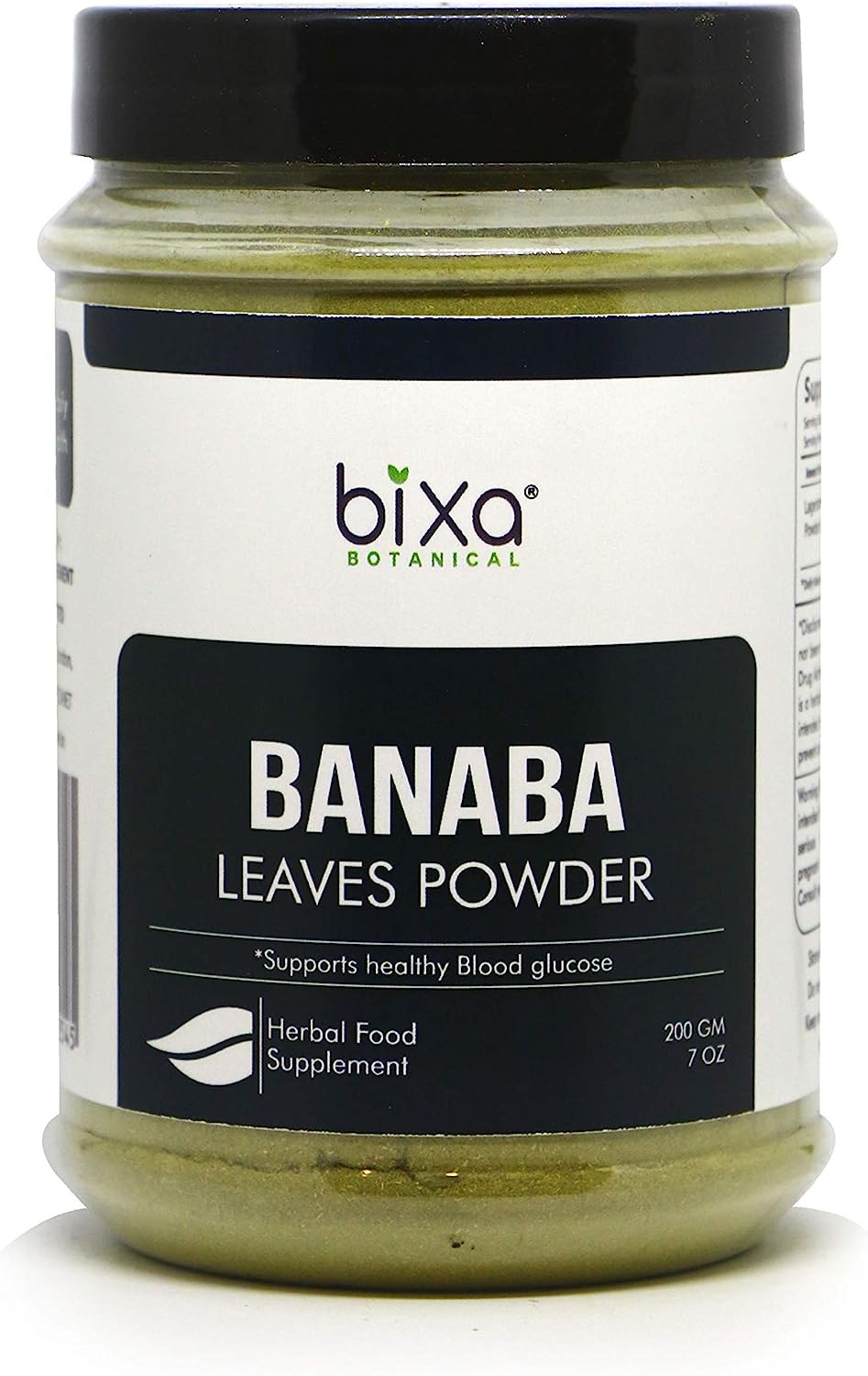 Banaba Leaf Powder (Lagerstroemia Speciosa),Lipid Control,Natural Antioxidants Supplement, Superfood by Bixa Botanical – 7 Oz (200G)