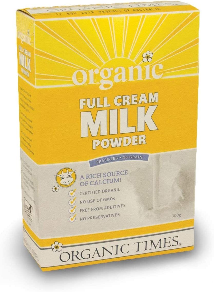 Organic Times Full Cream Milk Powder, 300 G