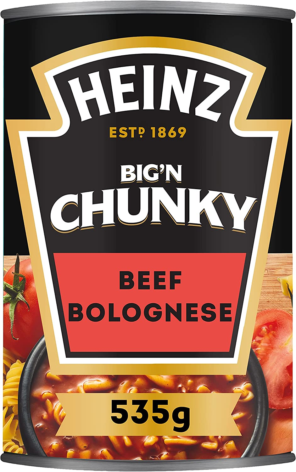 Heinz Big N Chunky Beef Bolognese Canned Meal 535G