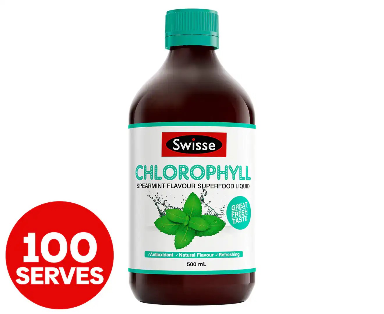 Swisse Chlorophyll Superfood Liquid Spearmint 500Ml / 100 Serves