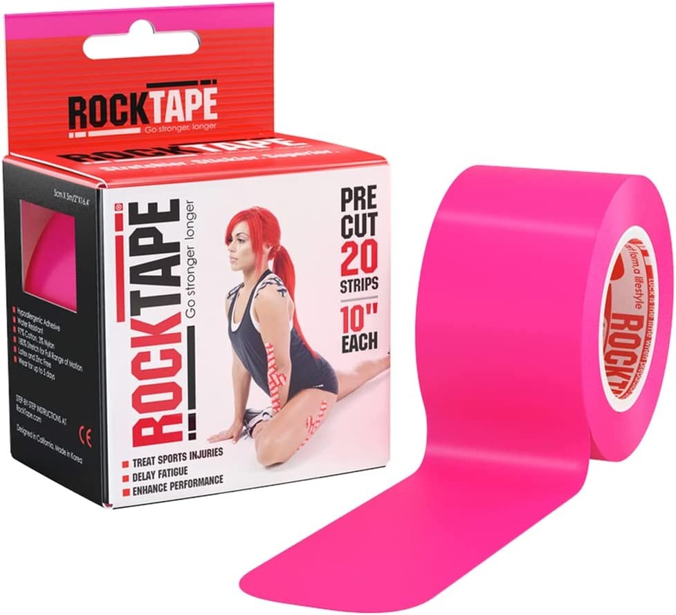 ROCKTAPE PRECUT 5CM X 5M PINK