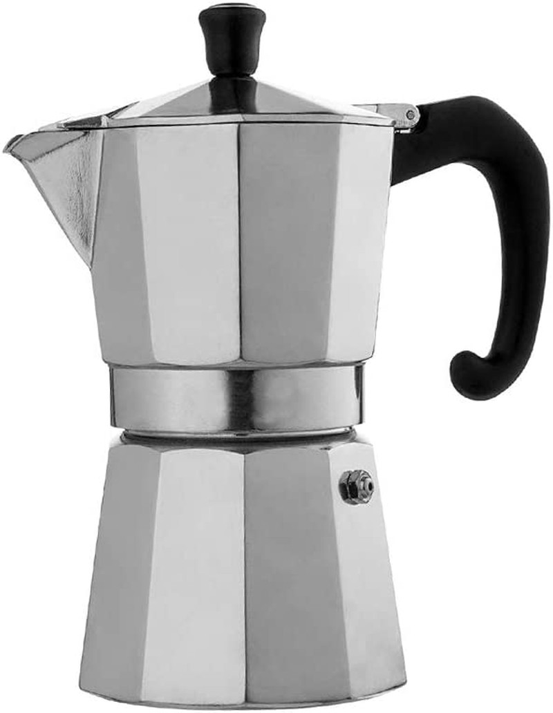 6-Cup Stovetop Espresso Maker Moka Pot Espresso Cafetera Expresso Percolator Cafe Coffee Pot