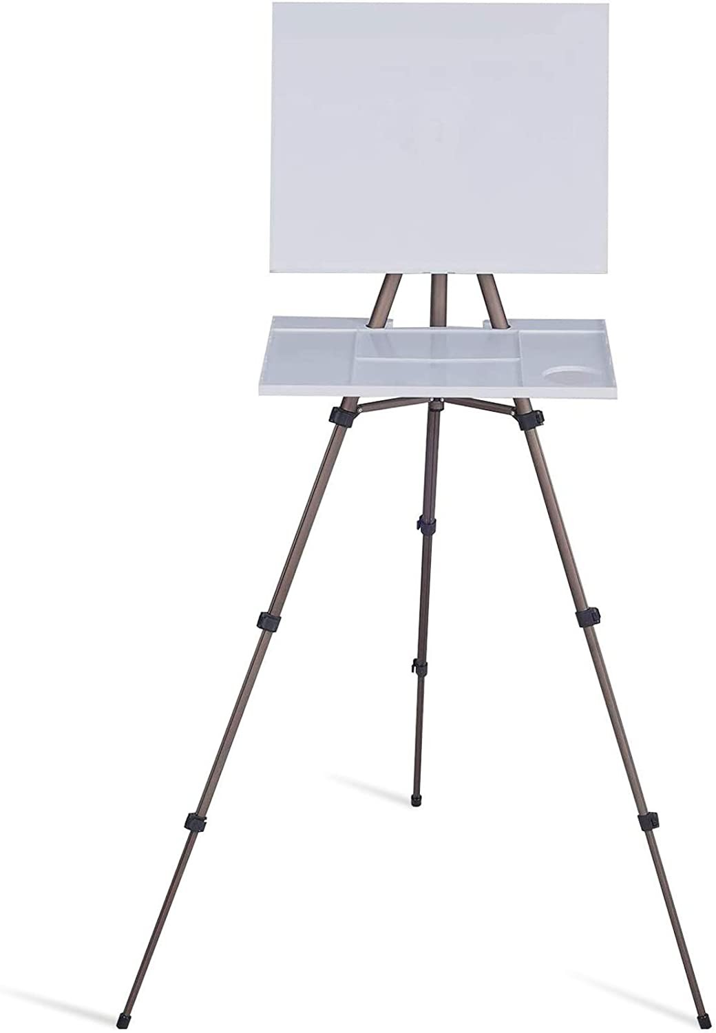 MEEDEN Artist Painting Easel, Portable Easel for Plein Air, Watercolour Field Easel for Outdoor Travel, Adjustable Height 43-165Cm