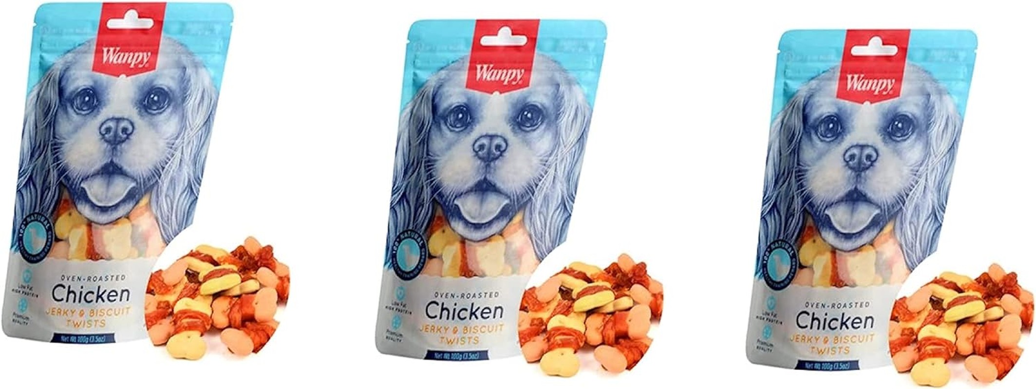 Wanpy Biscuit with Chicken Jerky 100 G