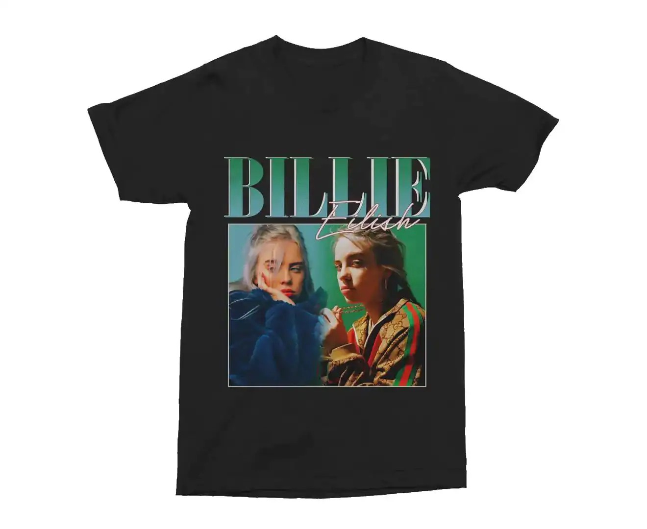 Billie Eilish Vintage T-Shirt – Black