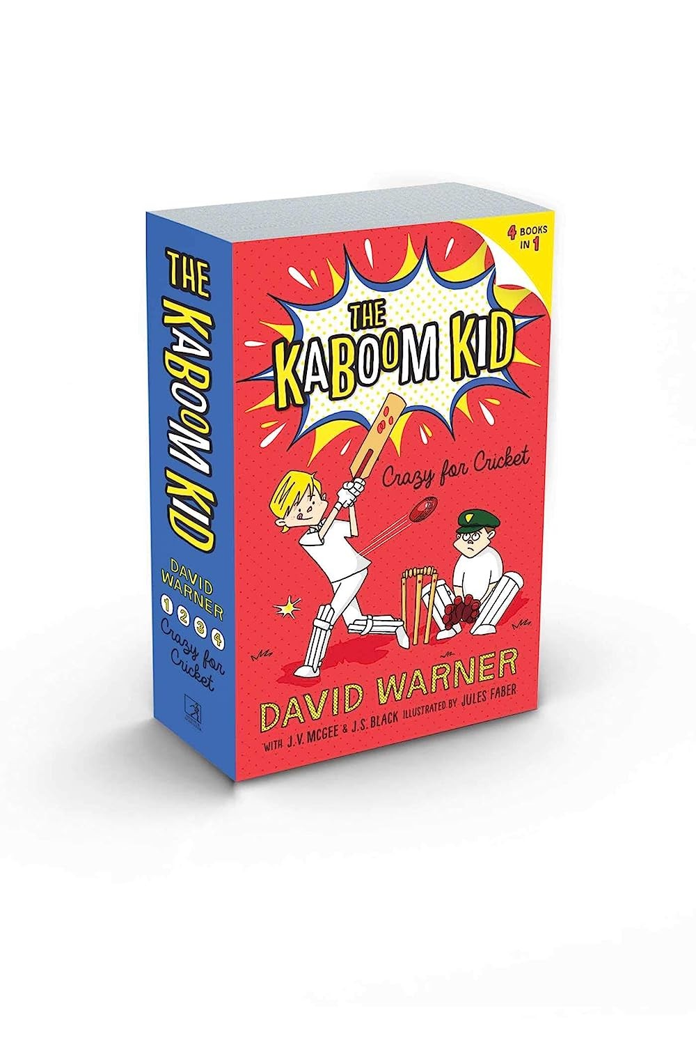 Crazy for Cricket: the Kaboom Kid Books 1-4