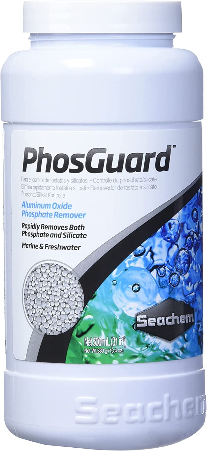 Seachem Phosguard Phosphate and Silicate Remover 500 Ml, 500 Ml