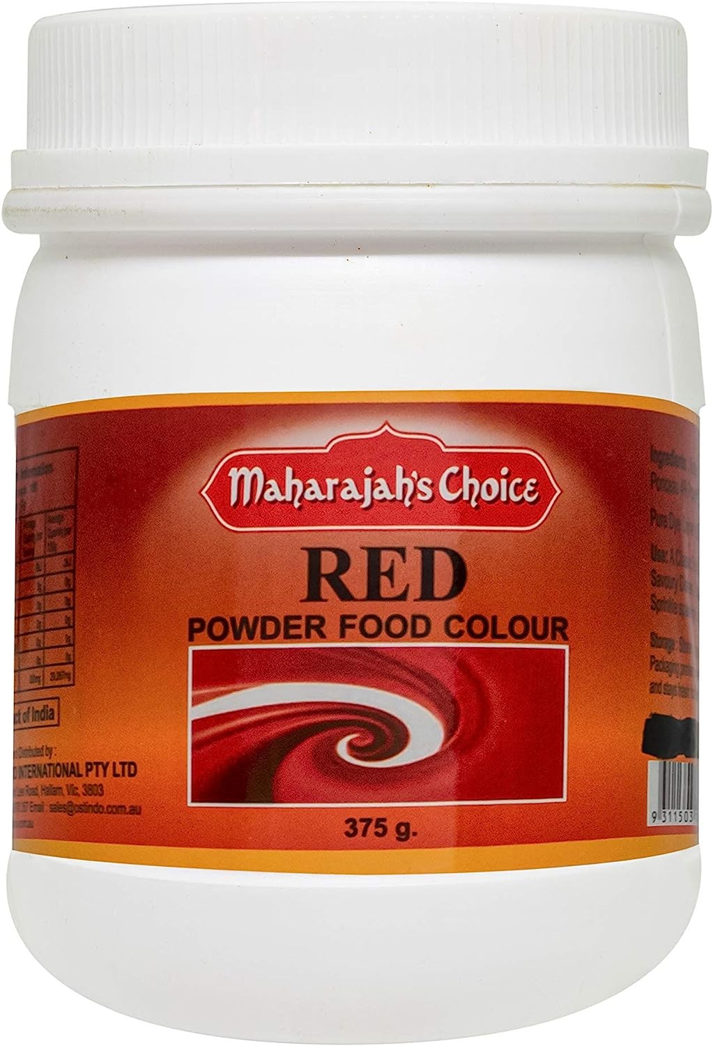 Maharajah’S Choice Red Food Colour Pills in Jar, 375 G