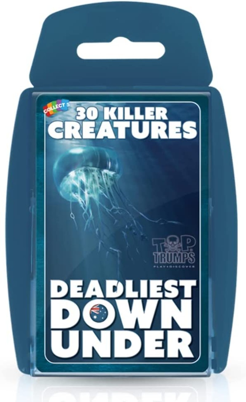 Top Trumps 1605 Card Game Deadliest down Under