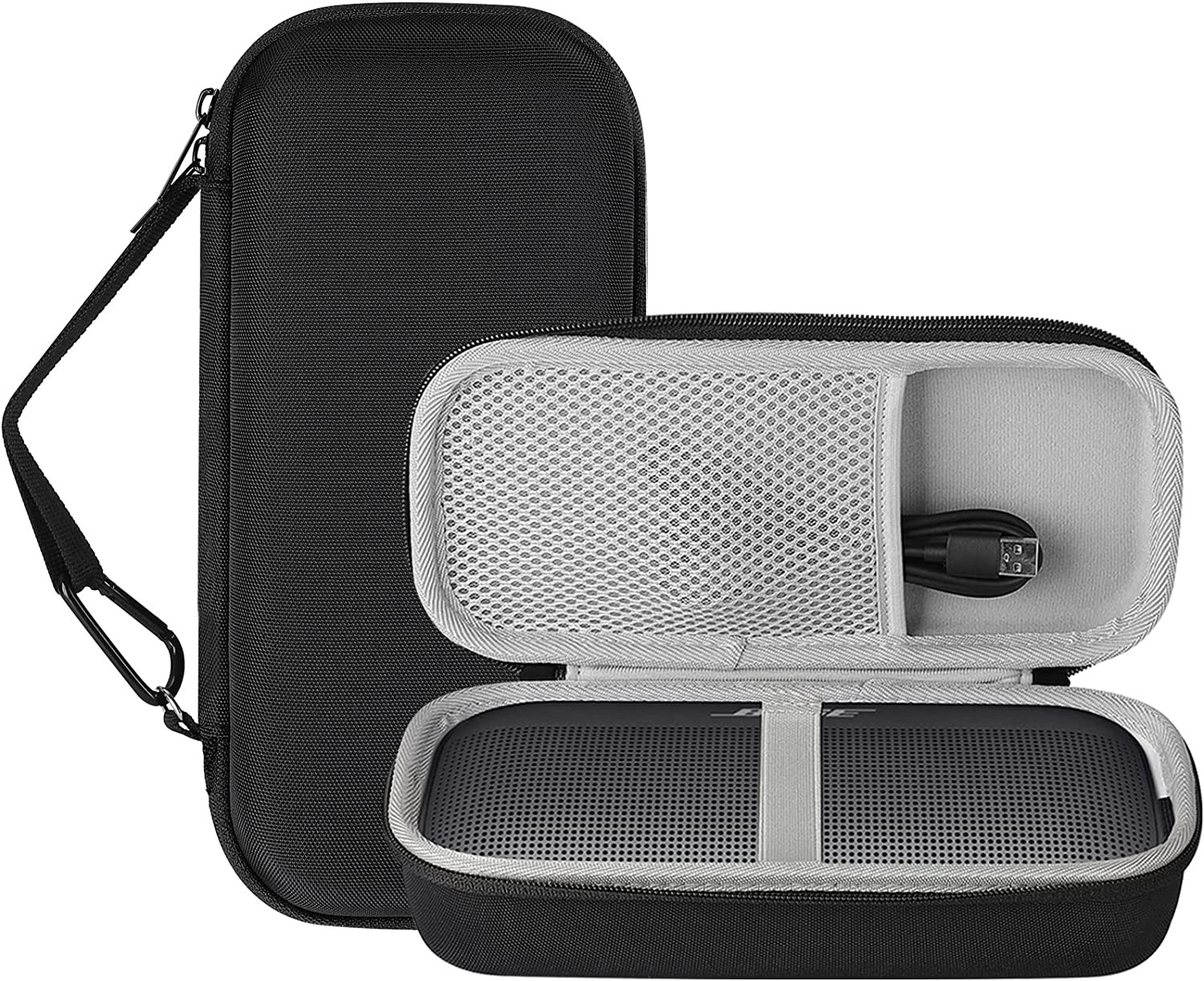 Procase Hard Case for Bose Soundlink Flex Bluetooth Speaker [CASE ONLY] Travel Carrying Case for Soundlink Flex Speaker and Accessories -Black