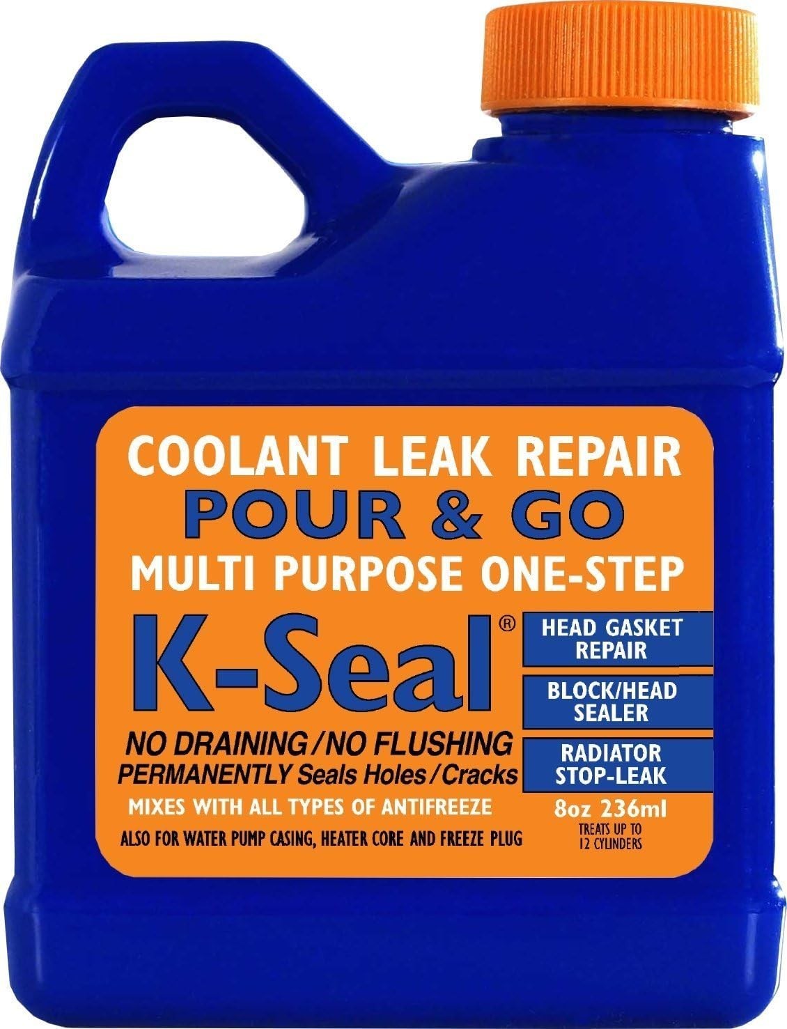 K-Seal K5501 Coolant Leak Repair Treatment for Antifreeze/Engine Coolant – Suitable for Car Engines, Water Pump Casing, Heater Core & Freeze Plug