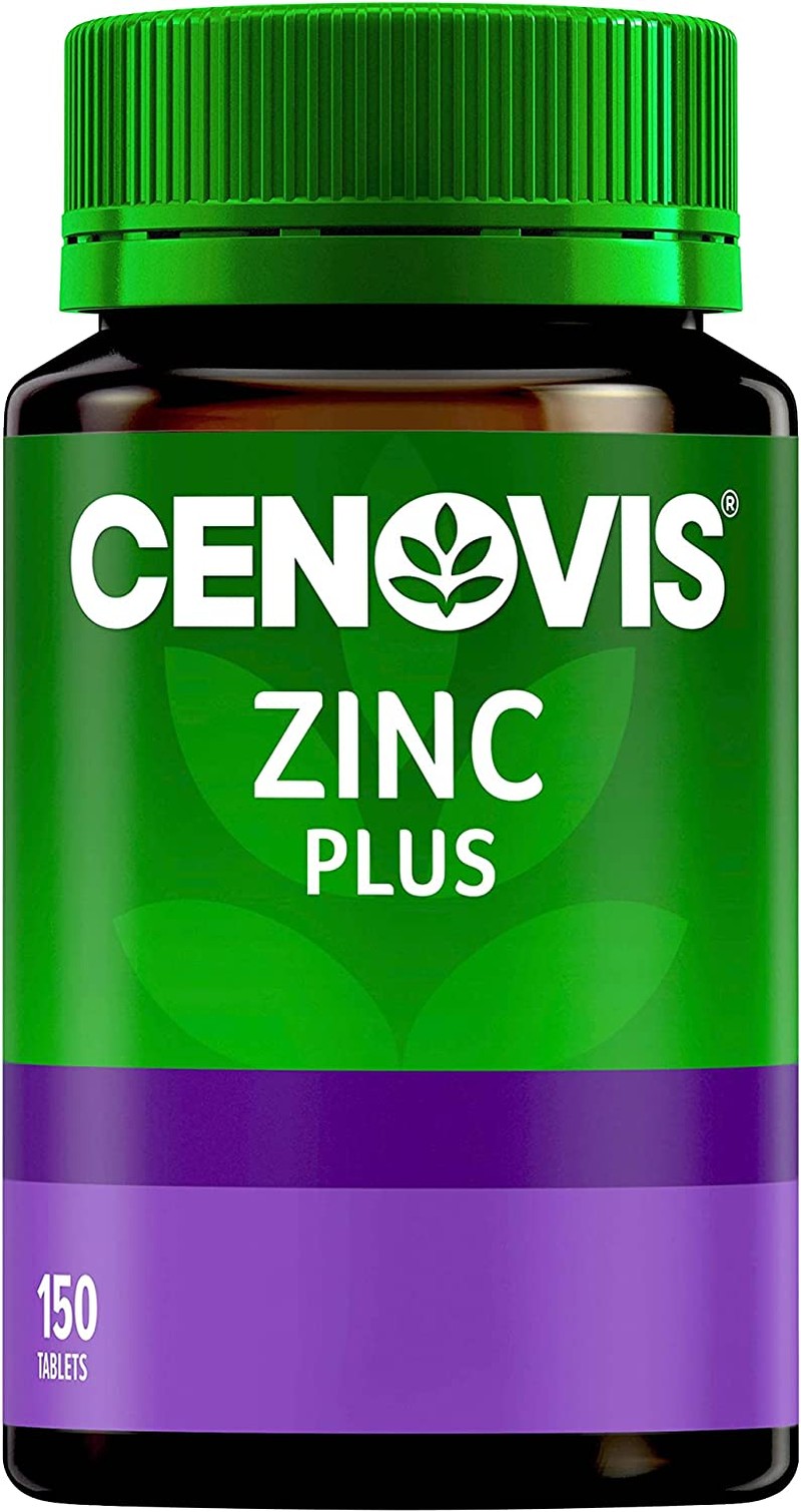 Cenovis Zinc plus General Wellbeing – Supports Skin Health – Maintain Healthy Immune System Function, 150 Tablets