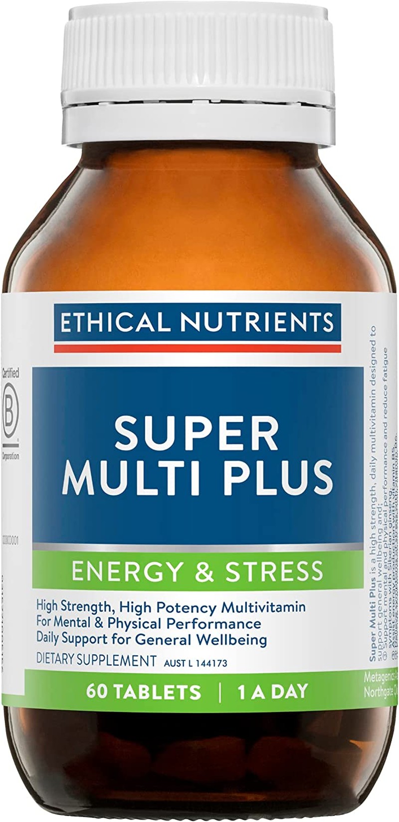 Ethical Nutrients Super Multi plus 60 Tablets