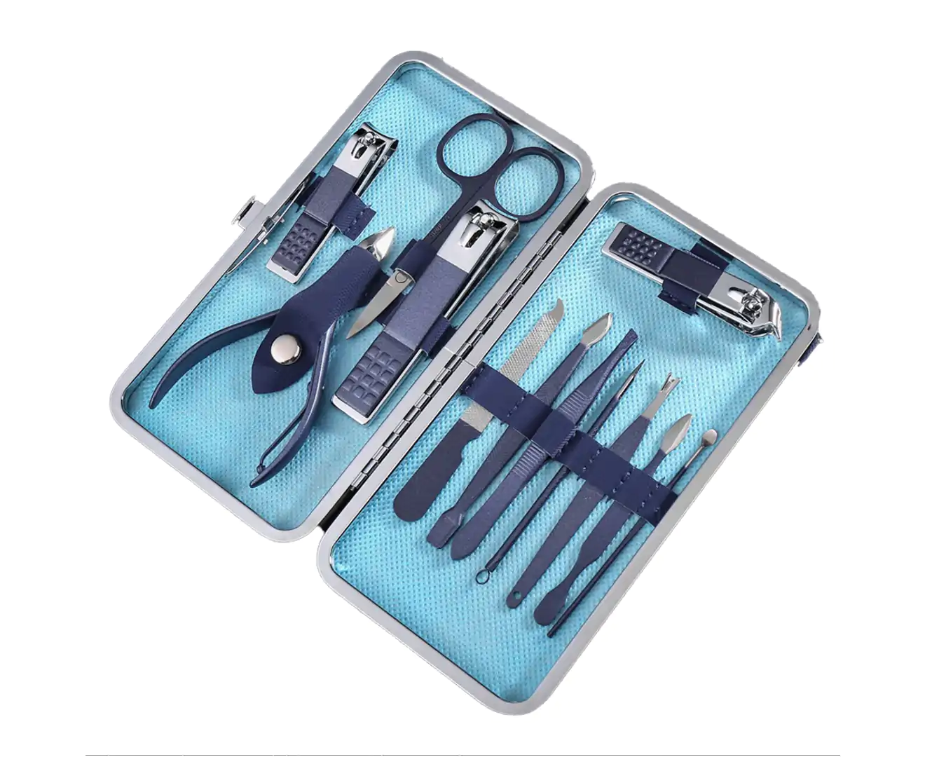 Manicure Set, Travel Mini Nail Clippers Kit Pedicure Care Tools, Stainless Steel Grooming Kit