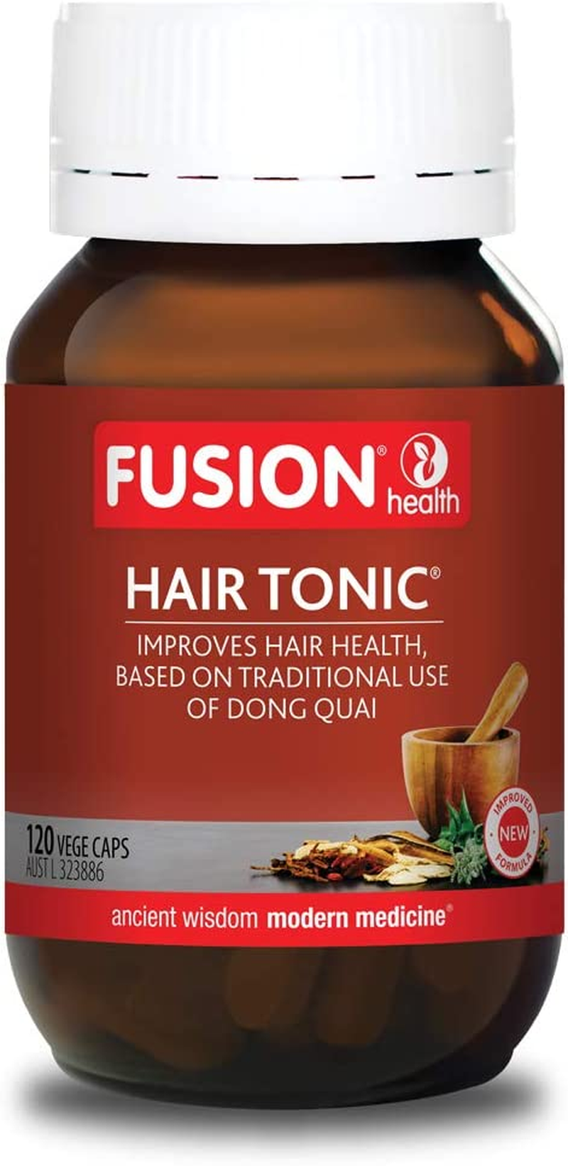 Fusion Health Hair Tonic with Dong Quai 120 Capsules