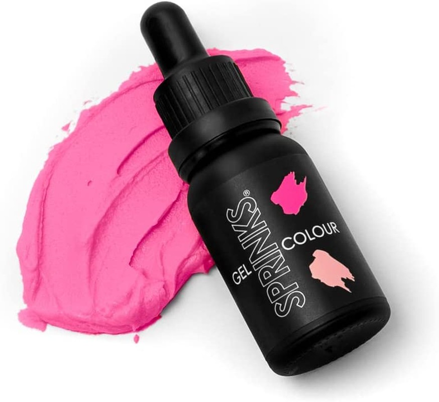 Sprinks Gel Colour 15 Ml, Hot Pink