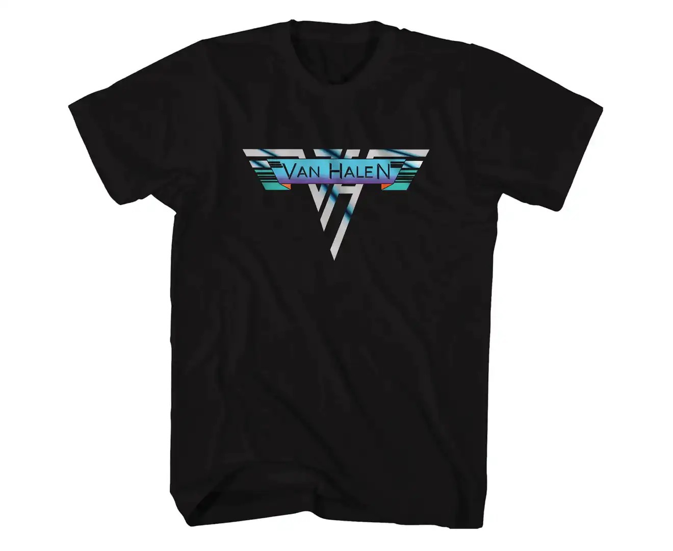 Van Halen T Shirt 1978 Vintage Logo Van Halen T-Shirt – Black