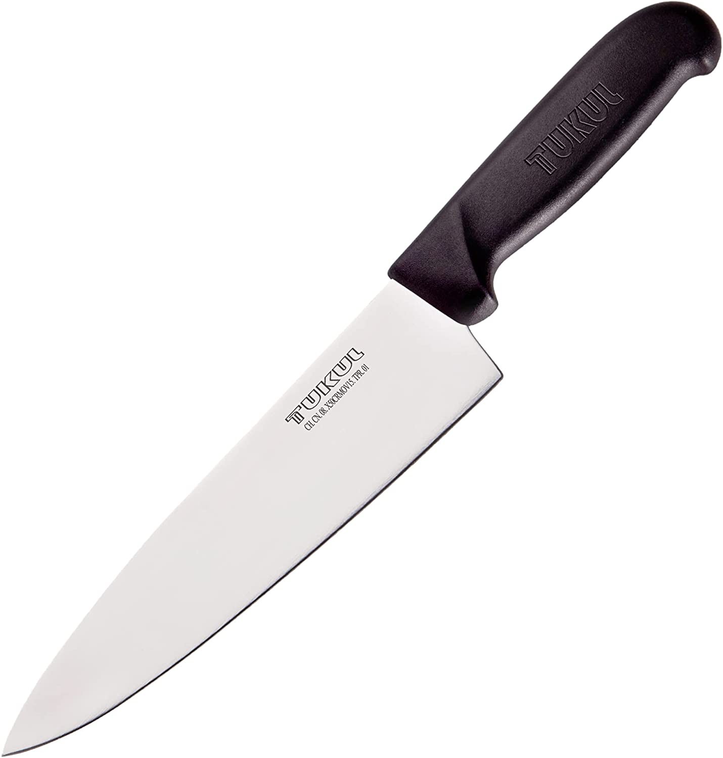 TUKUL Chef’S Knife 8 Inches. X50Crmov15 (1.4116) Stainless Steel Blade Dishwasher-Safe