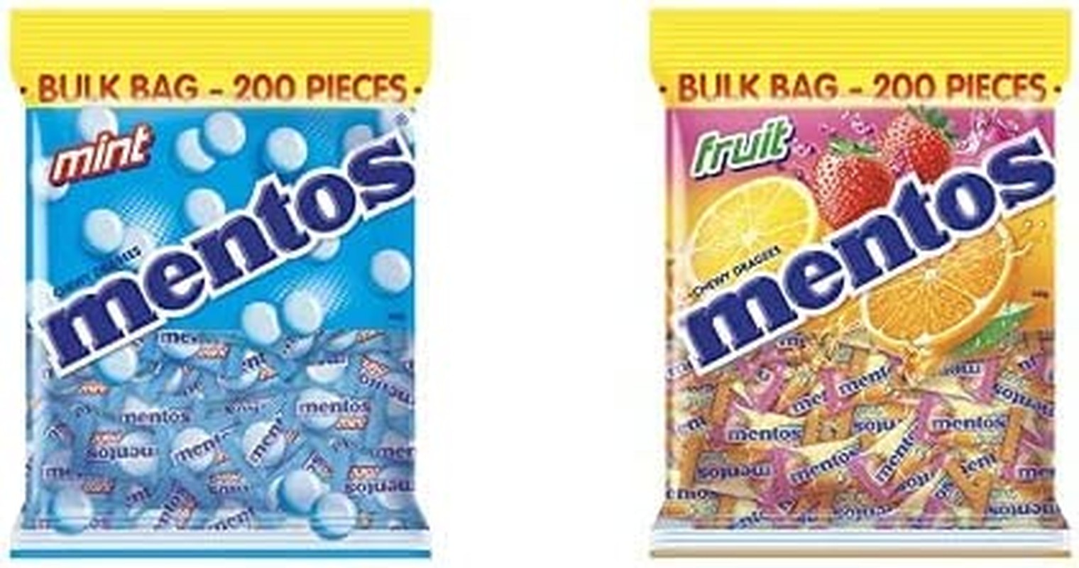 Mentos Candy Pillowpack Mint & Fruit