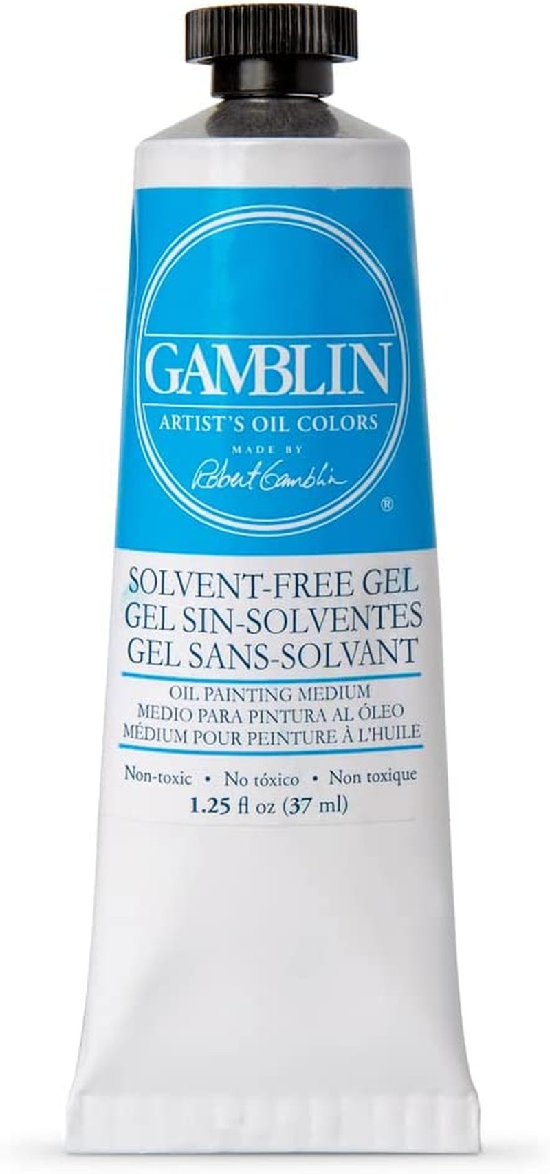 Gamblin GB01637 Solvent Free Gel 37Ml Oil Paint Medium