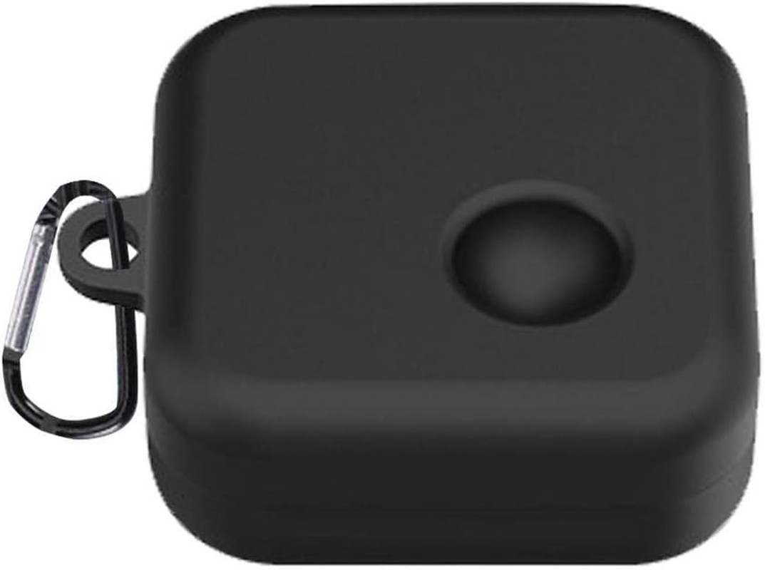 USTIYA Case for Nothing Ear 2 Cover Protective Silicone Case with Keychain (Black)