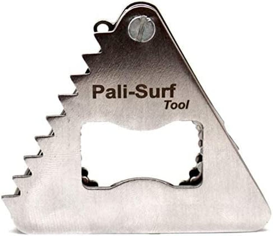 Ultimate Surfer Gift | Surf Keychain Multi Tool | Fin Key | Wax Comb | Wax Scraper | Bottle Opener | Screwdrivers