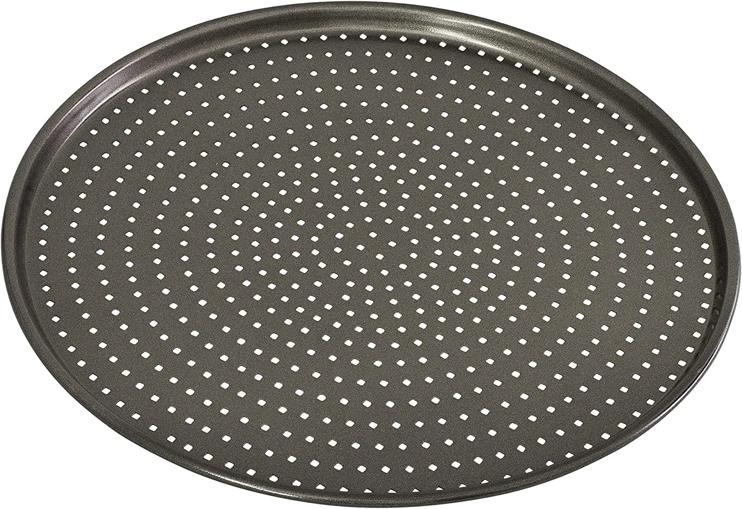 Bakemaster Pizza Crisper Tray Non-Stick Perfect Crust, Grey, 40110 1.0 Cm*32.0 Cm*32.0 Cm