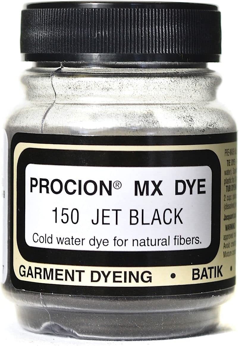 Jacquard PMX-1150 Procion Mx 2/3Oz Jet Black Fabric Dye