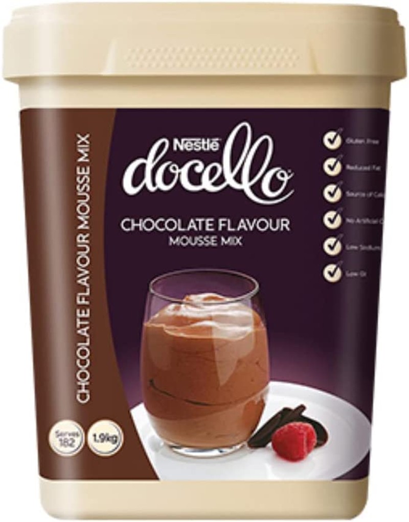 Nestle Docello Chocolate Flavour Mousse Mix, 1.9Kg