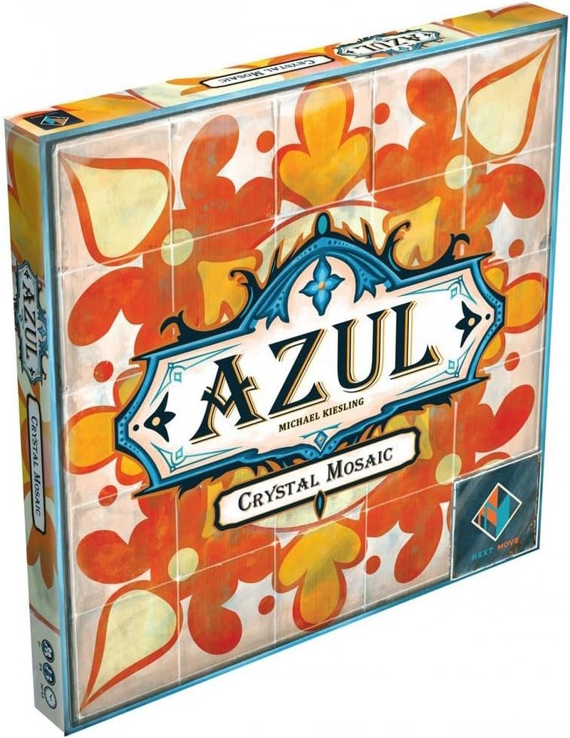 Next Move Games Next Move Azul: Crystal Mosaic Board Game, Multi-Colored