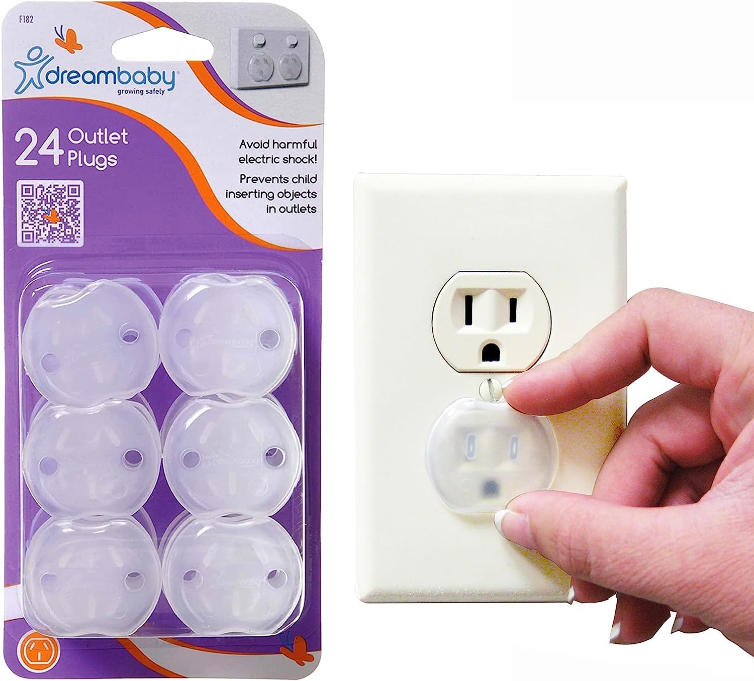 Dreambaby Outlet Plugs 24-Pieces Set