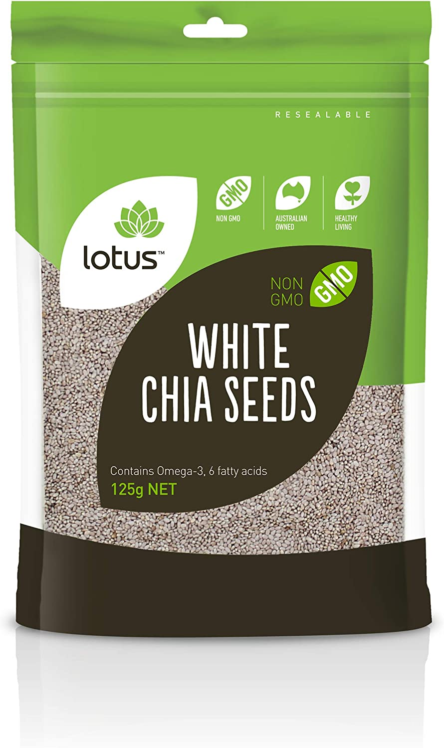 Lotus White Chia Seeds 125G