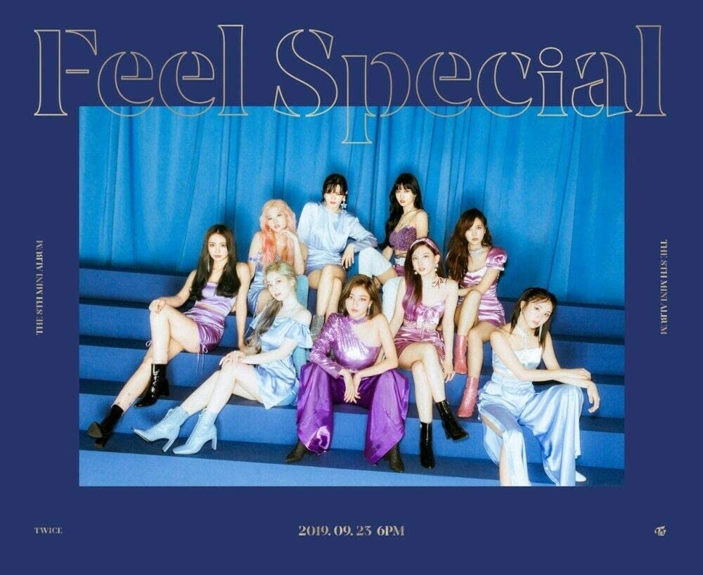 Twice ‘Feel Special’ 8Th Mini Album B Version Cd+88P Photobook+Lyrics Paper+5P Photocard+1P Gold Photocard+Pre-Order+Message Photocard Set+Tracking Kpop Sealed