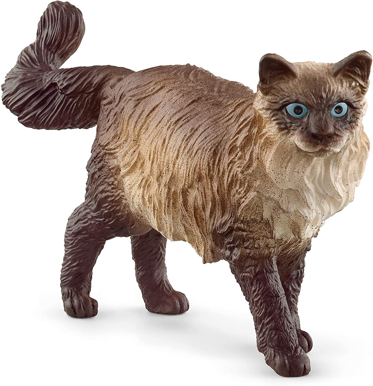 Schleich Ragdoll Cat Toy Figure, Multicolor