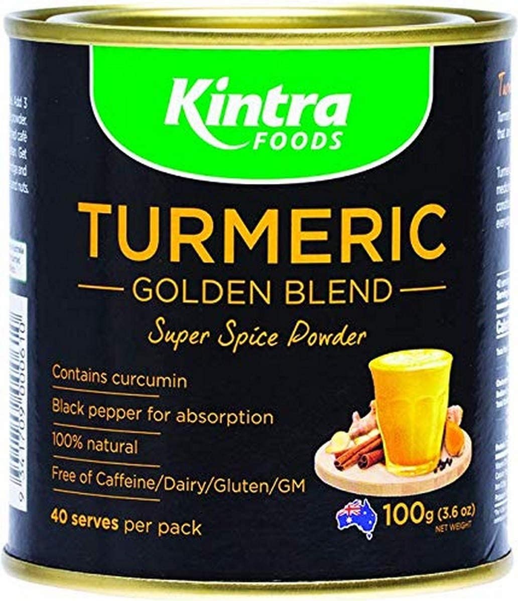 Kintra Foods Natural Turmeric Golden Blend Powder 100G