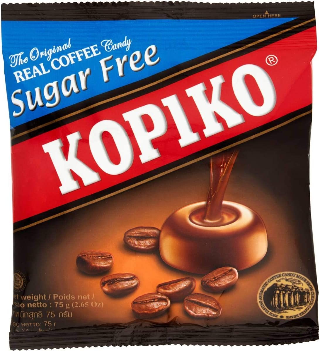 Kopiko Sugar Free Coffee Candy, 75 G