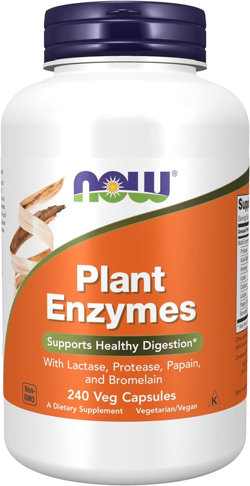 NOW Plant Enzymes,240 Capsules