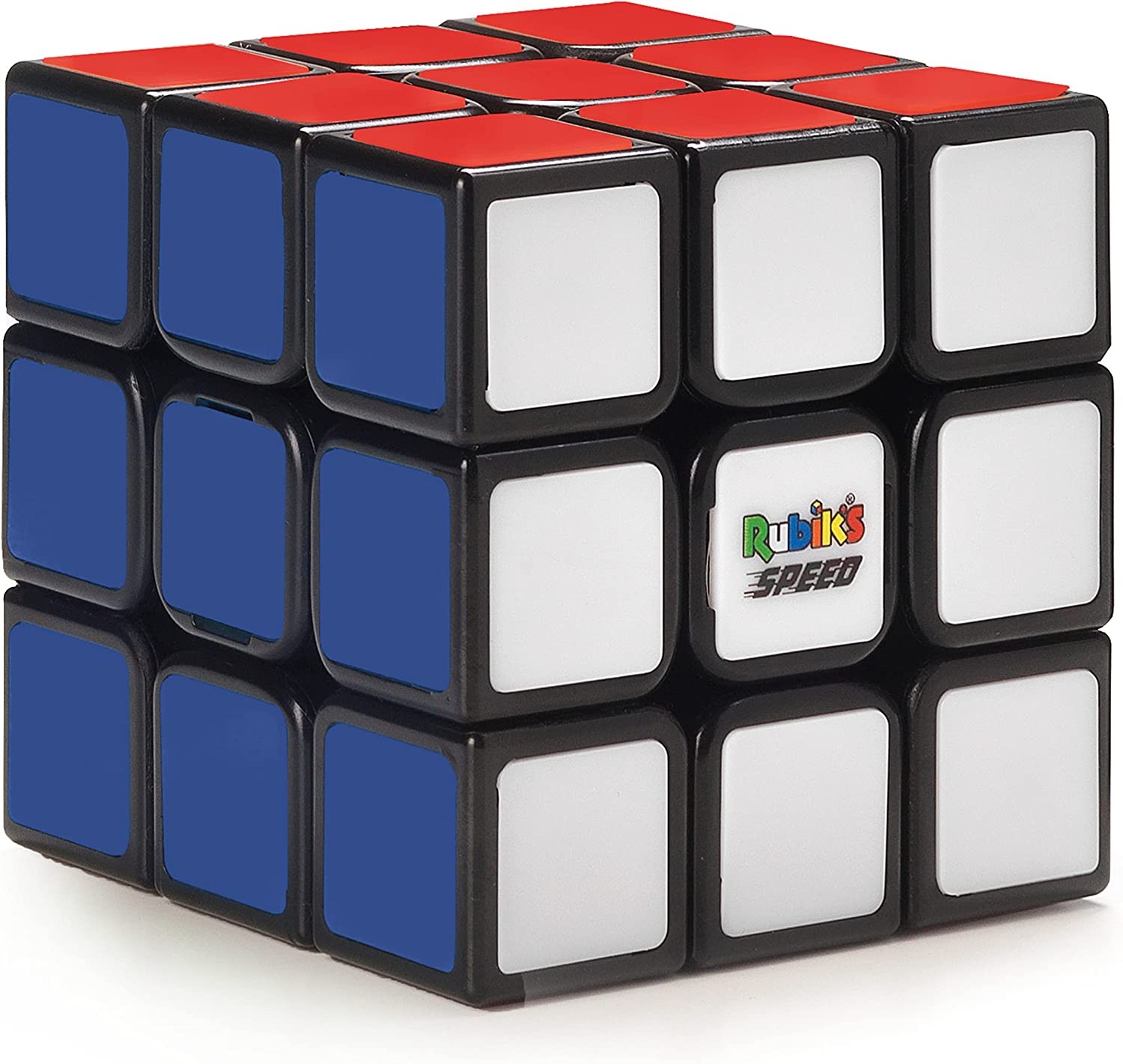 Rubik’S Cube, 3X3 Magnetic Speed Cube, Super Fast Problem-Solving Challenging Retro Fidget Toy Travel Brain Teaser, for Adults & Kids Ages 8 and Up